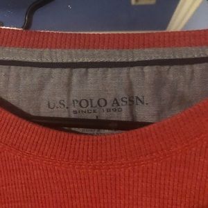 Red Polo thermal w/ black jockey logo